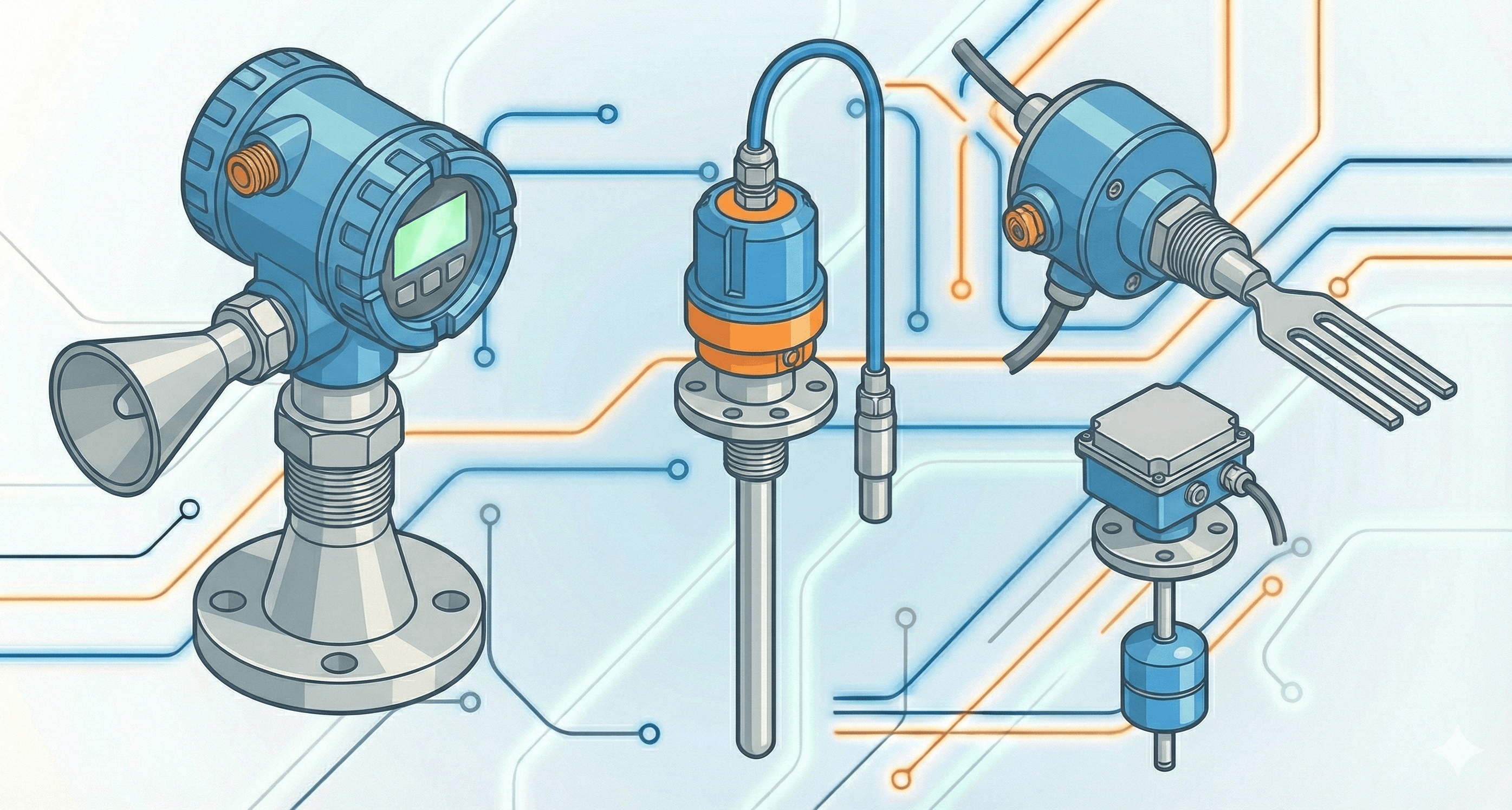 Преобразователи уровня
