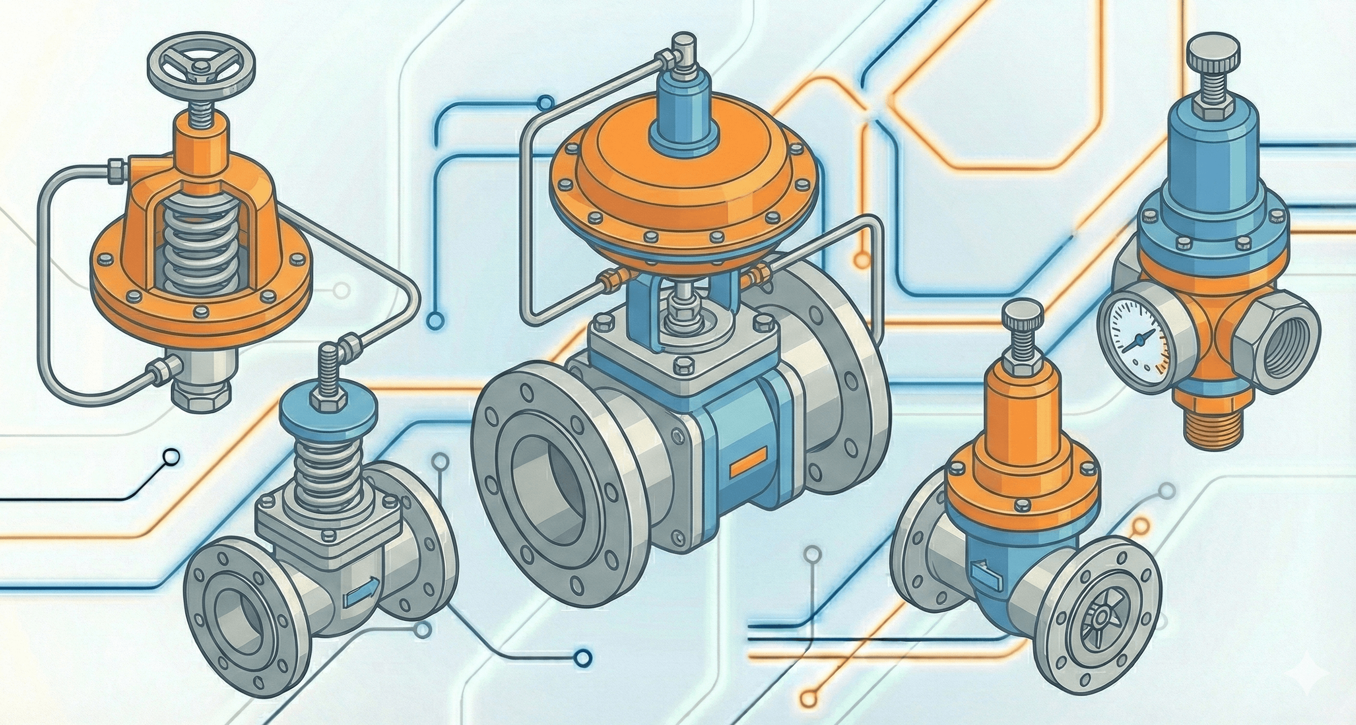 Регуляторы перепада давления