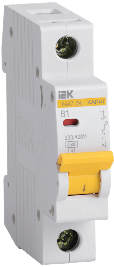 Автоматические выключатели ВА47-29 1Р