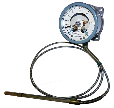 Термометр ТМ2030Сг-1-У2-(-50...+50)°С-4,0-III-МП-1 м-160 мм-Табл.