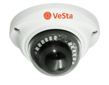 IP-камера антивандального исполнения VC-1430(v2) (М125,Фикс. f=3,6,Белый,IR,встроенный микрофон)