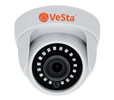 IP-камера внутреннего исполнения VC-1230(v2) (М002,Фикс. f=3,6,Белый,IR)