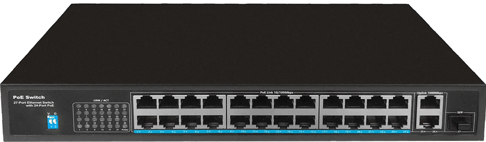 Неуправляемый PoE-коммутатор VSW-L126P
