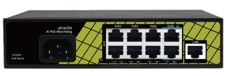 Неуправляемый PoE-коммутатор VSW-209P