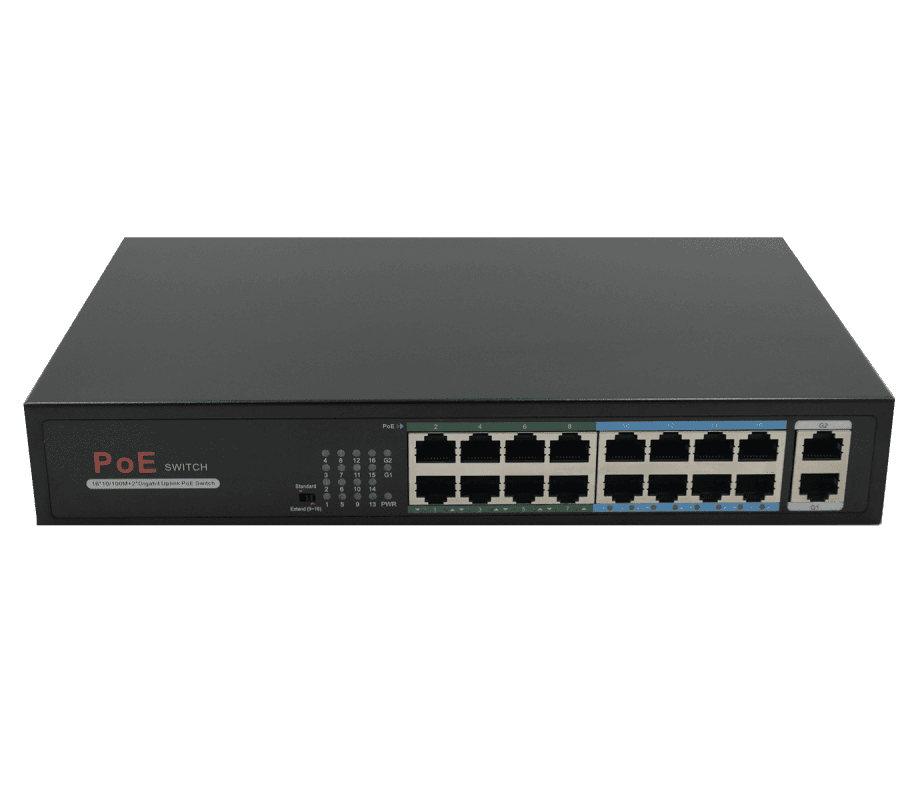Неуправляемый PoE-коммутатор VSW-218P