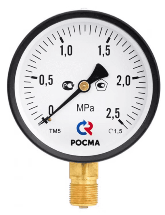 Манометр ТМ-110Р.00 (0-0,1 МПа) G1/8.2,5