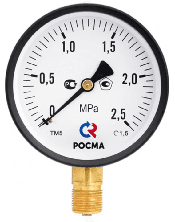 Манометр ТМ-610Р.00 (0-0,1 МПа) М20х1,5.1,5