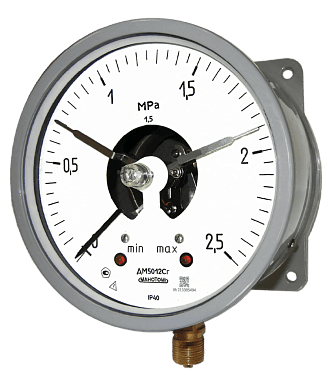 Манометр ДМ5012Сг-160-Т3-60 кгс/см2-1.5-Кис-Д-G1/2-Обезж.-Черта-Пл.-Табл.-П.П.С.-П.П.Пас.-ЦСМ-Свидет.-Э