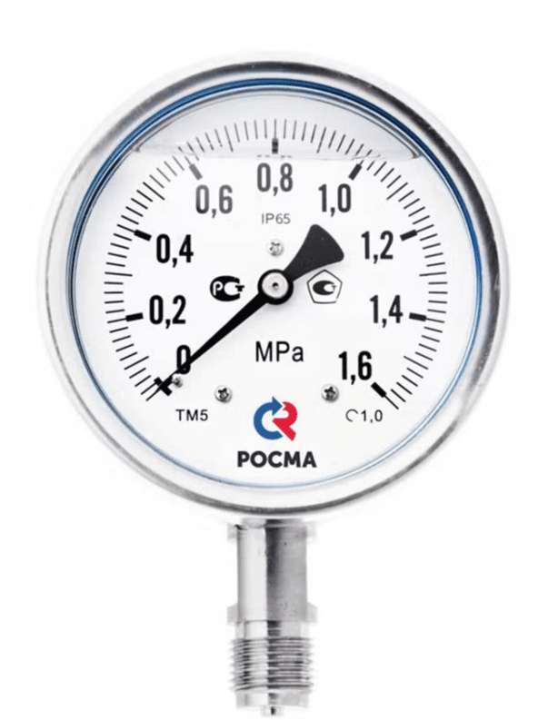 Вакуумметр ТВ-521Р.00 (-0,1-0 МПа) G1/2.1,0 IP67