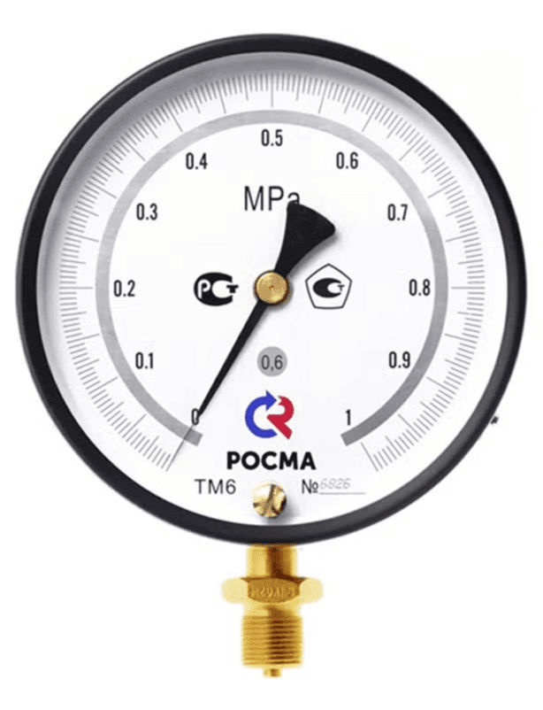 Мановакуумметр ТМВ-610Р. МТИ 00 (-0,1-0,15 МПа) М20х1,5.0,4