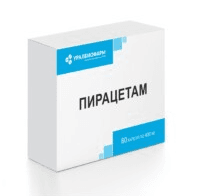 Пирацетам 400 мг. 20 шт. капсулы 