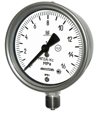 Манометры коррозионностойкие МП3А-Кс