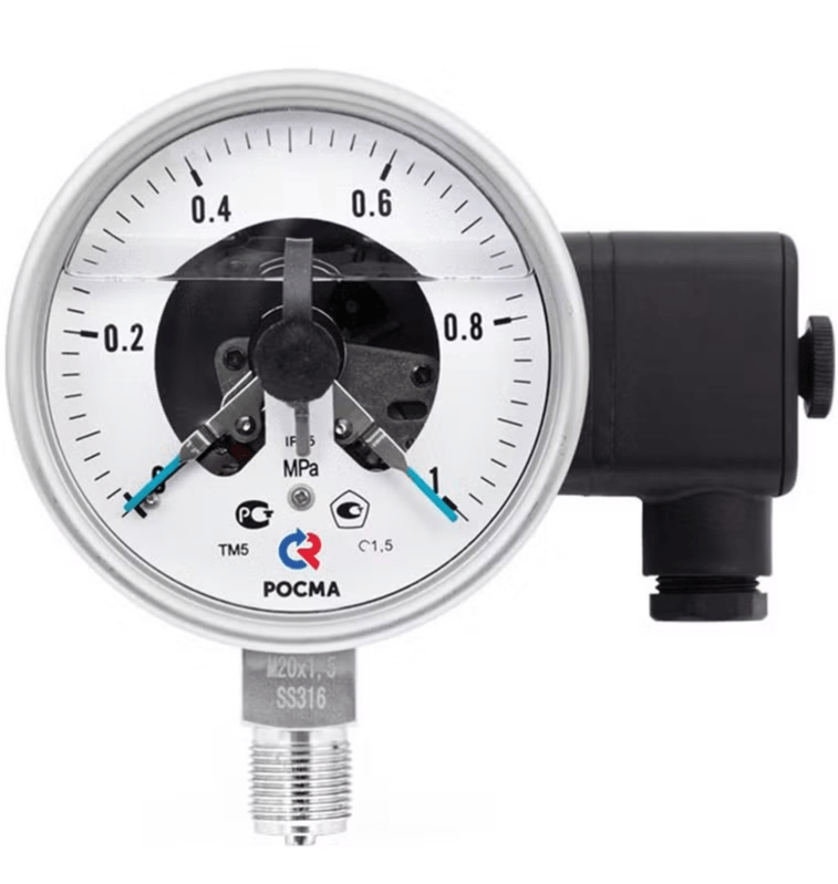 Вакуумметры коррозионностойкие виброустойчивые электроконтактные