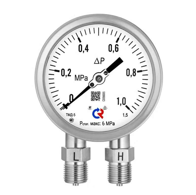 Манометры дифференциальные ТМД-5-521, сильфонные