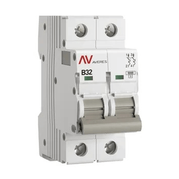 Автоматические выключатели серии AV-10 EKF 2Р AVERES
